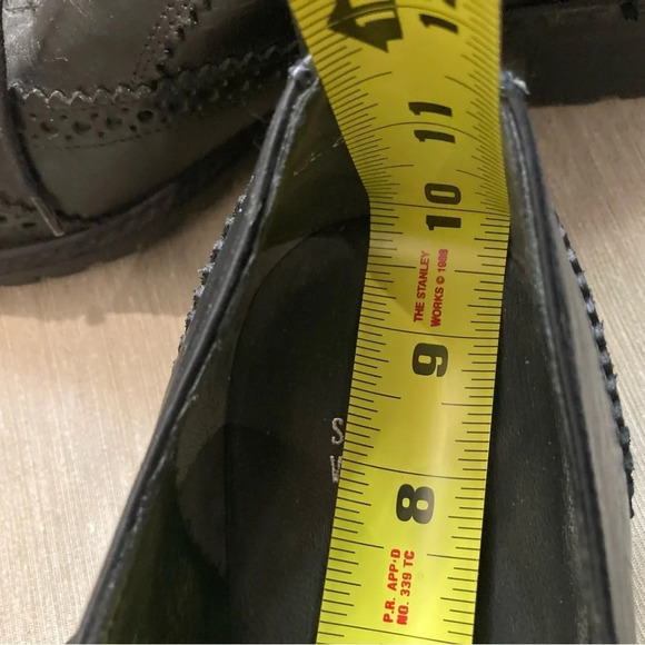 STUART WEITZMAN Sz 9 made in Spain Wingtip Lace Up Oxfords Shoes - Picture 10 of 12